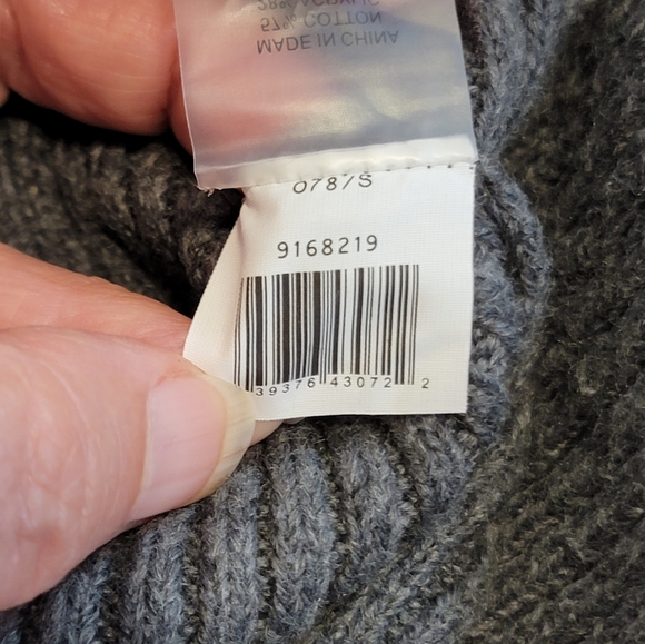 VINCE CAMUTO Colorblocked Open-Front duster Cardigan small Black, gray, … - Picture 9 of 12